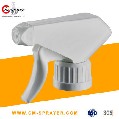 Good price 28-400 Trắng Pp Máy phun kích hoạt đầu phun Đầu phun cho chai 32 Oz Đầu vuông trực tuyến