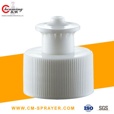Good price 28-410 Nắp chai mỹ phẩm 28/400 Nắp kéo đẩy Màu đen Trắng Đẩy nắp chai Các nhà sản xuất trực tuyến