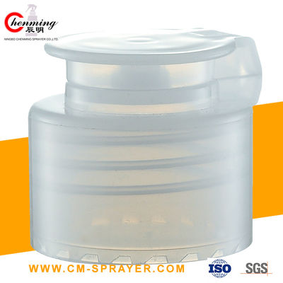 Good price 24-410 Trắng Pp Nắp lật có gân bằng nhựa cho ống kem đánh răng trực tuyến